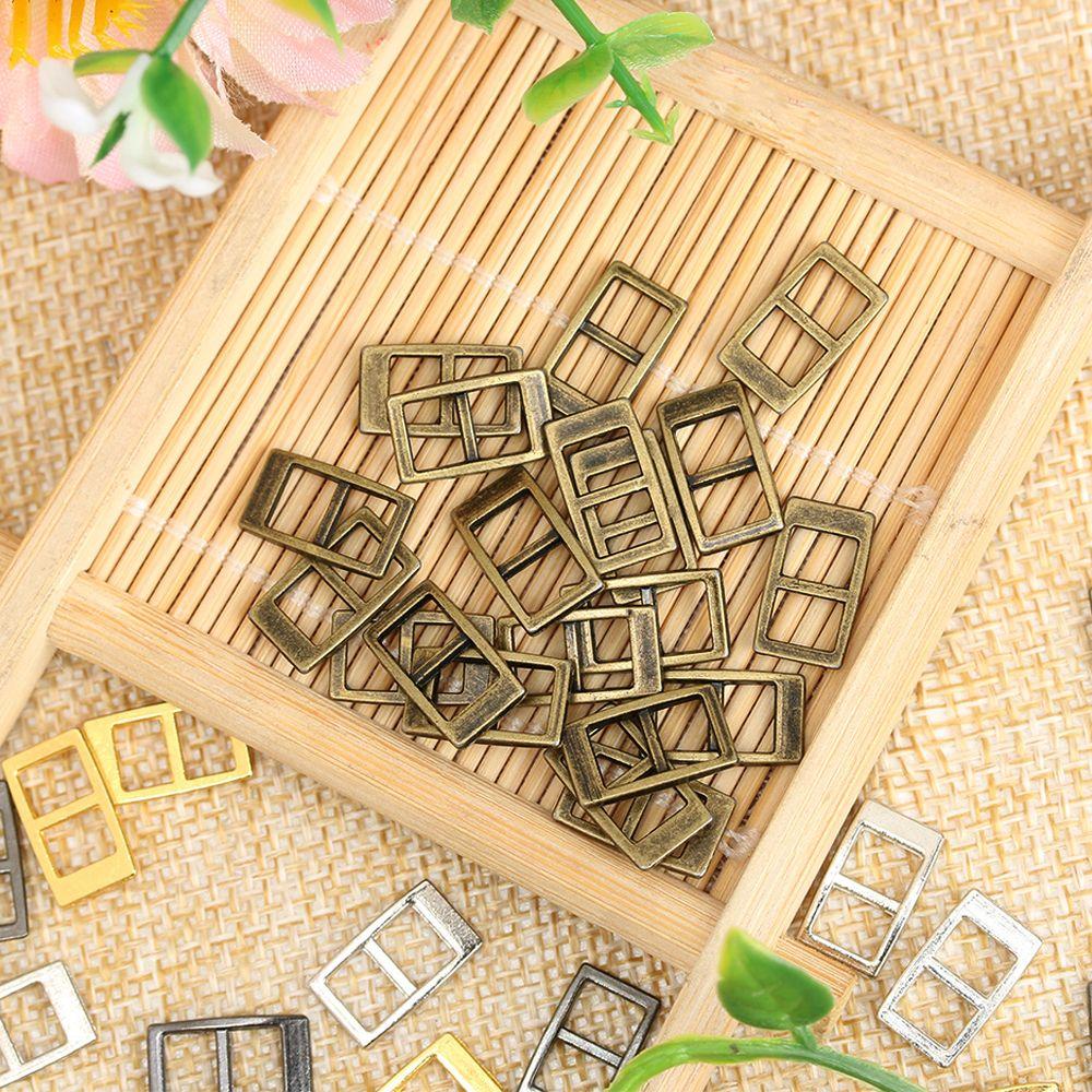5mm Mini Ultra-small 4 Colors Tri-glide Buckle Belt Buttons Doll Bags Accessories Diy Dolls Buckles