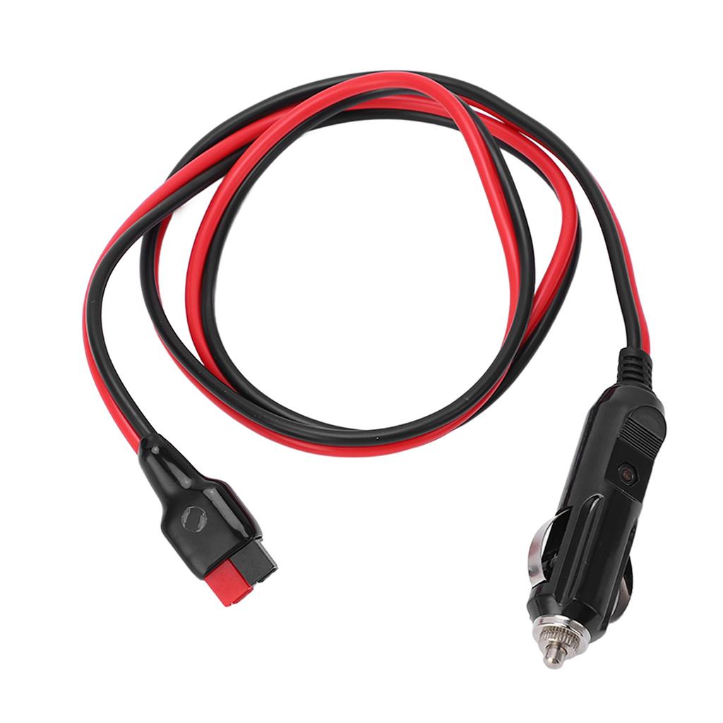 Car Cigarette Lighter Adapter Cable with LED Indicator Auto Cigar Lighter Plug Power Supply Cord