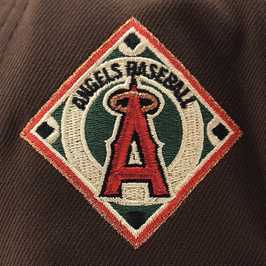 [New Era] EU exclusive cap 9FORTY snapback Los Angeles Angels MLB GREY BRIM A-FRAME SNAPBACK CAP LOS ANGELES ANGELS LA baseball 940 hat AF A-frame