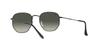 Sunglasses 0RB3548 GRADIENT LENS 54 Ray-Ban 002/71 BLACK/GREY