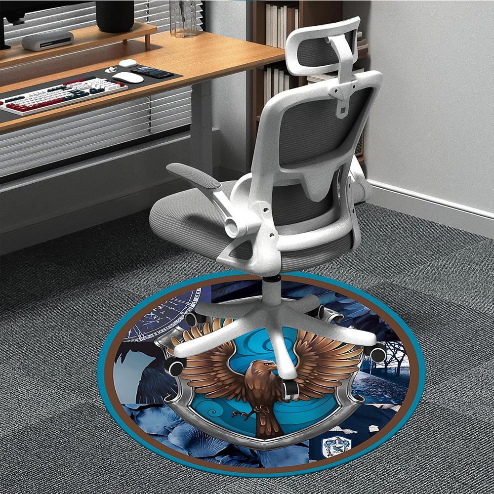 

1pc Raven Print Chair Carpet for Office, , Non-slip carpet, Very suitable for offices, farmhouses,Outdoor carpet yy251120017 80cm by 80cm