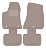 Beige Velour Floor Mats For: Dodge Charger LD Coupe (2011-2020)