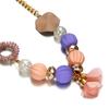 JMXD-Pumpkin Bead Necklace Women, Flower Pendant Accessories, New Accessories, Fashion Accessories