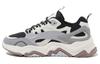 Men's Sneakers FILA Tiny Rumble V2 Cushioning Abrasion Resistant Low top Casual Shoes Unisex Black White Gray