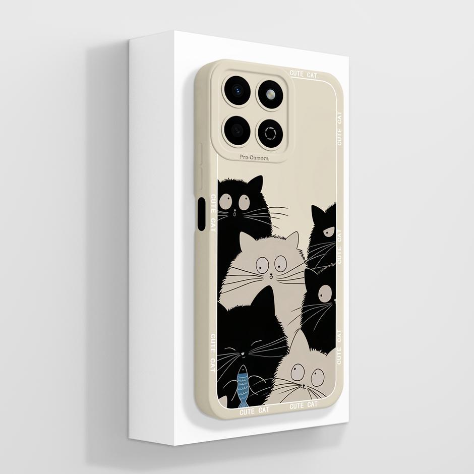Case For Honor X7 X7A X7C X7D Artistic Oil Painting Floral Soft Silicone Anti Drop Cover For HonorX7 X 7A X7C X7D Fundas Coque