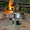 Portable Kerosene Stove Lightweight 10-Wicks Camp Stove Heater Outdoor Cooking BBQ Picnic Camping Hiking 3-5 Person Kerosene Furnace Burner