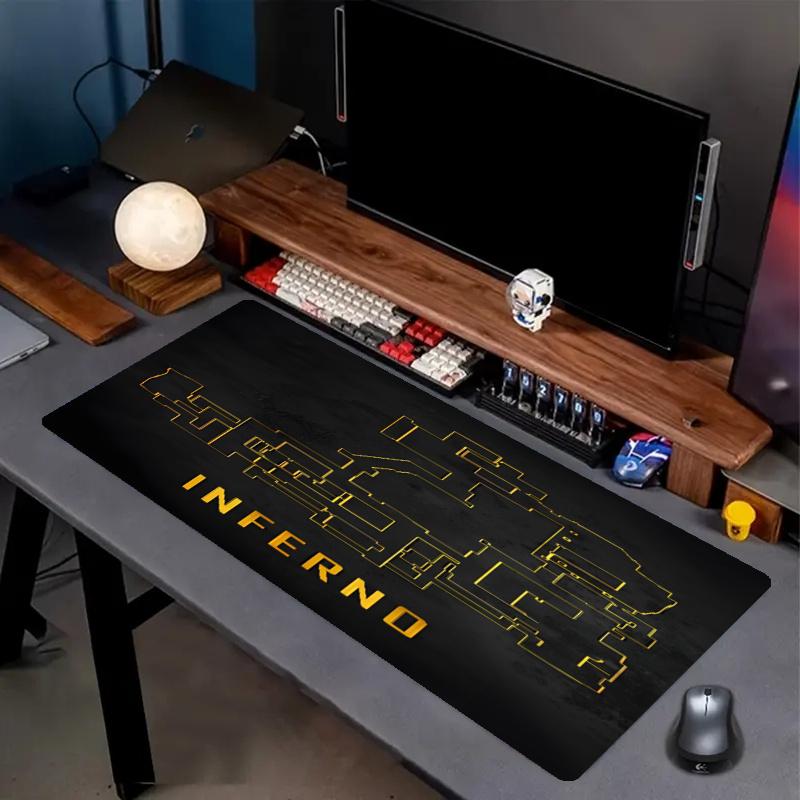 Counter Strike Print Mouse Pad, Anti‑Slip Desktop keyboard Mat, for PC Laptop Gaming Working Daily Use, Cool Festival Birthday Gift
