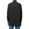 Nike Solid Color Button-Down Collar Woven Long Sleeve Shirt With Chest Pocket Detail Men shirts Black DN4096-010
