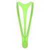 Mens Mankini Swimsuit M-XL Glossy - Bulge Pouch Thong V-Shaped Suspender Bodysuit Swimwear Underwear