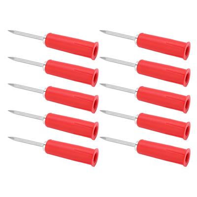10 szt. Gniazdo bananowe Sonda przebijająca izolację PVC Wygląd 2 mm 0,08 cala do 4 mm 0,16 cala Konwersja Piny izolacyjne dla