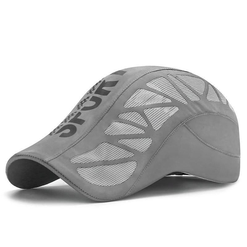 Ademende Mesh Baseballpet voor Heren: Sneldrogende Zonnehoed voor Casual Buitenkleding