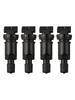 Nahtlos passendes TPMS-Ventilschaft-Reparaturset für 1er 2er 3er X2 X3 Schwarz