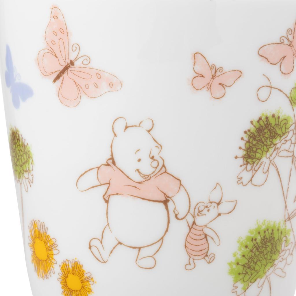 Maebata Disney Winnie the Pooh Flower Pair Mug Pooh Piglet 69152 &