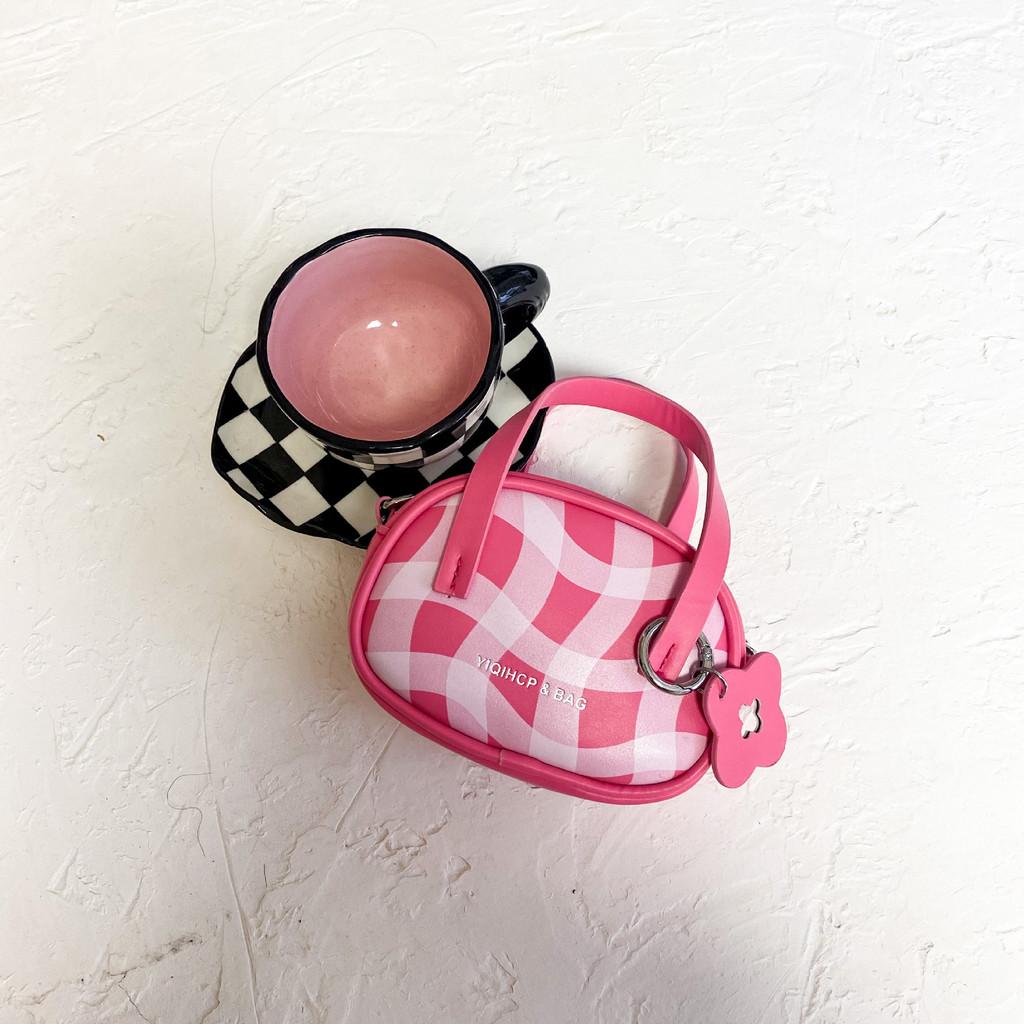 

Trendy Mini Handheld Children s Bag In Candy Colors Fashionable Waterproof Pu Leather