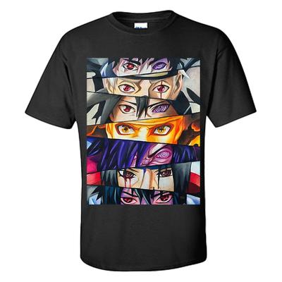 Maglietta Naruto Naruto Uzumaki Sasuke Uchiha Obito Uchiha Maglietta Grafica S-XXXL