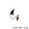 Men's Vintage Relief Brooch Pin – Formal Lapel Decoration for Weddings & Business