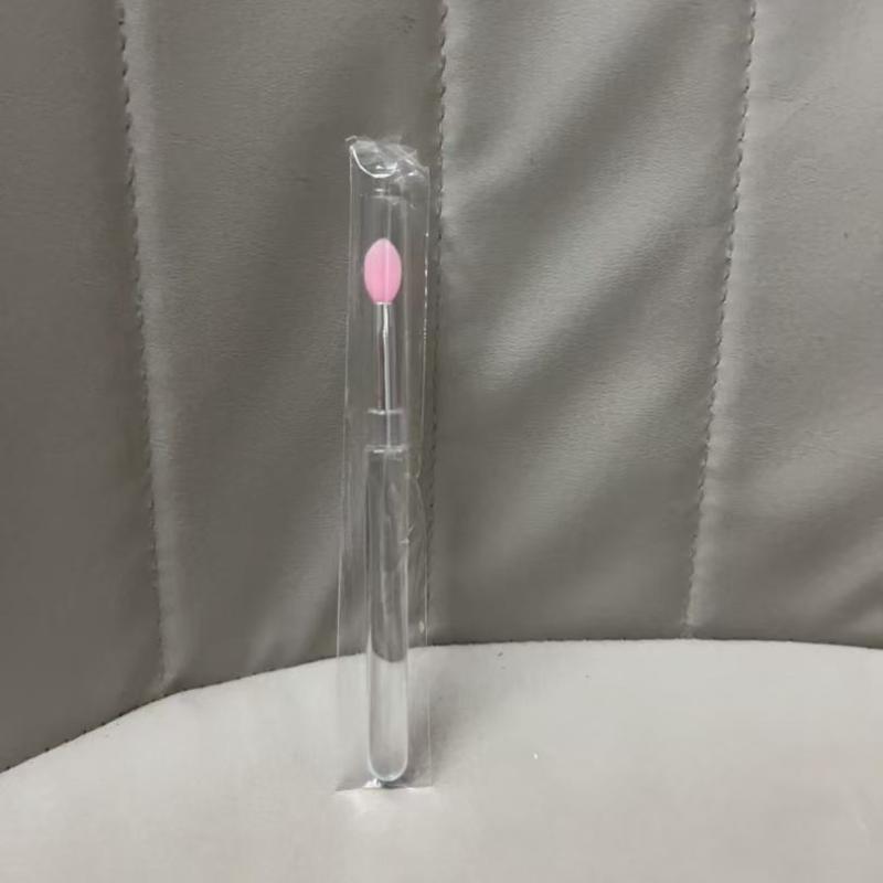1/3PCS Multifunctional silicone lip brush portable cover dustproof lipstick lipstick brush eye shadow brush