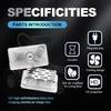 2Pcs Fashion LED Car Door Welcome Light Logo Projector for Tesla Model 3/Y 24-25 Model 3 17-23 Model Y 21-24