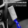 Car Crevice Dust Removal Artifact Brush Cleaning Brush Tool For Cadillac CTS STS DTS SRX XLR ATX Escalade Seville Tiburon