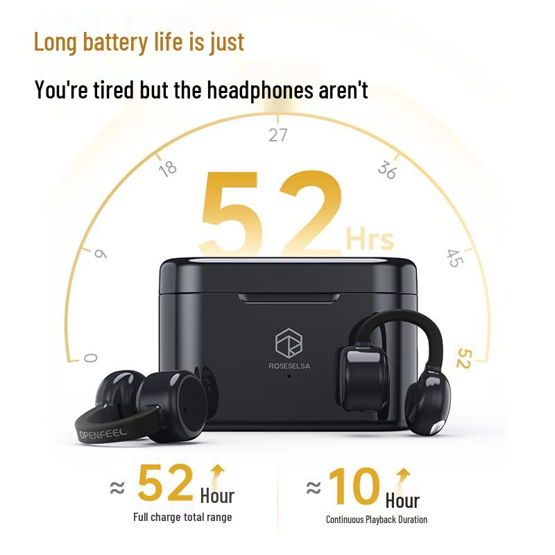 Ruoshuishisha OpenFeel 2025 True Wireless Open-Ear Sports Earphones