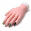 Bendable Silicone Practice Hand Flexible Positioning Fake Hand Mannequin Hand  Manicure Practice