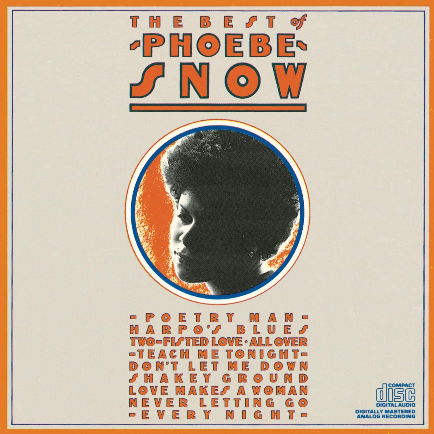 

CD PHOEBE SNOW - The Best of... CK37091 Columbia 1986 US Rock Used