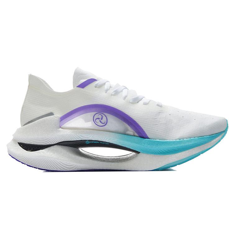 Li Ning DOPAMINE Běžecké boty Pánské Nízké Standardní Bílá/Fluorescenční Modrá Fialová ARHQ245-3