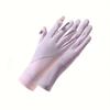 Sun Protection Gloves For Women Breathable Sunscreen Ice Silk Gloves Colorful Elegance Thin Design Outdoor Cycling Sports Gloves