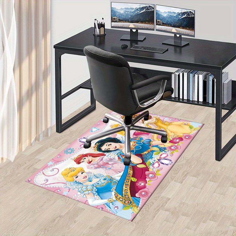 

Office Carpet, Under Chair Rug, Home Decor, Disney Princess Decor, Girls Room Decoration, Fairy Tale Flooring, Soft and Comfortable Mat, Per 60cm by 90cm