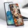 Butterfly flower pattern For Xiaomi Mi 15 14 13 13T 12 12T 12S 11 11i 11T Pro Ultra Lite 5G Black Soft Phone Case