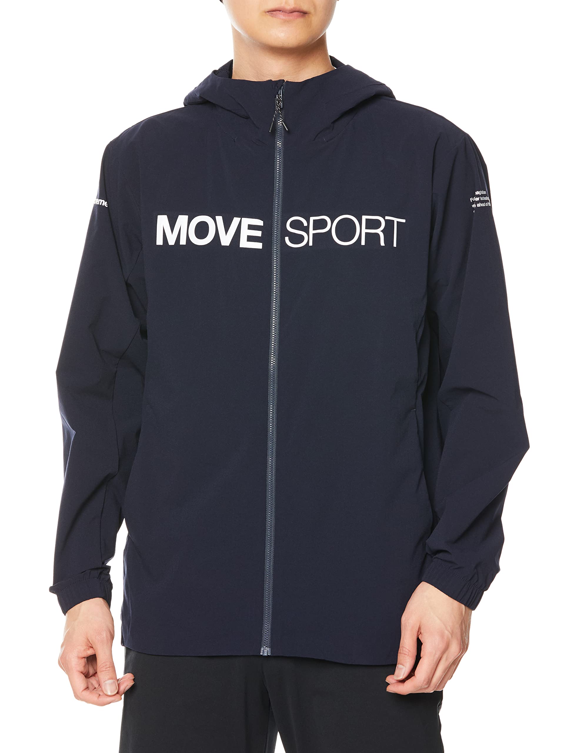 

DESCENTE AIRY TRANSFER Light Lip Full Zip Hoodie NV O тёмно-синий