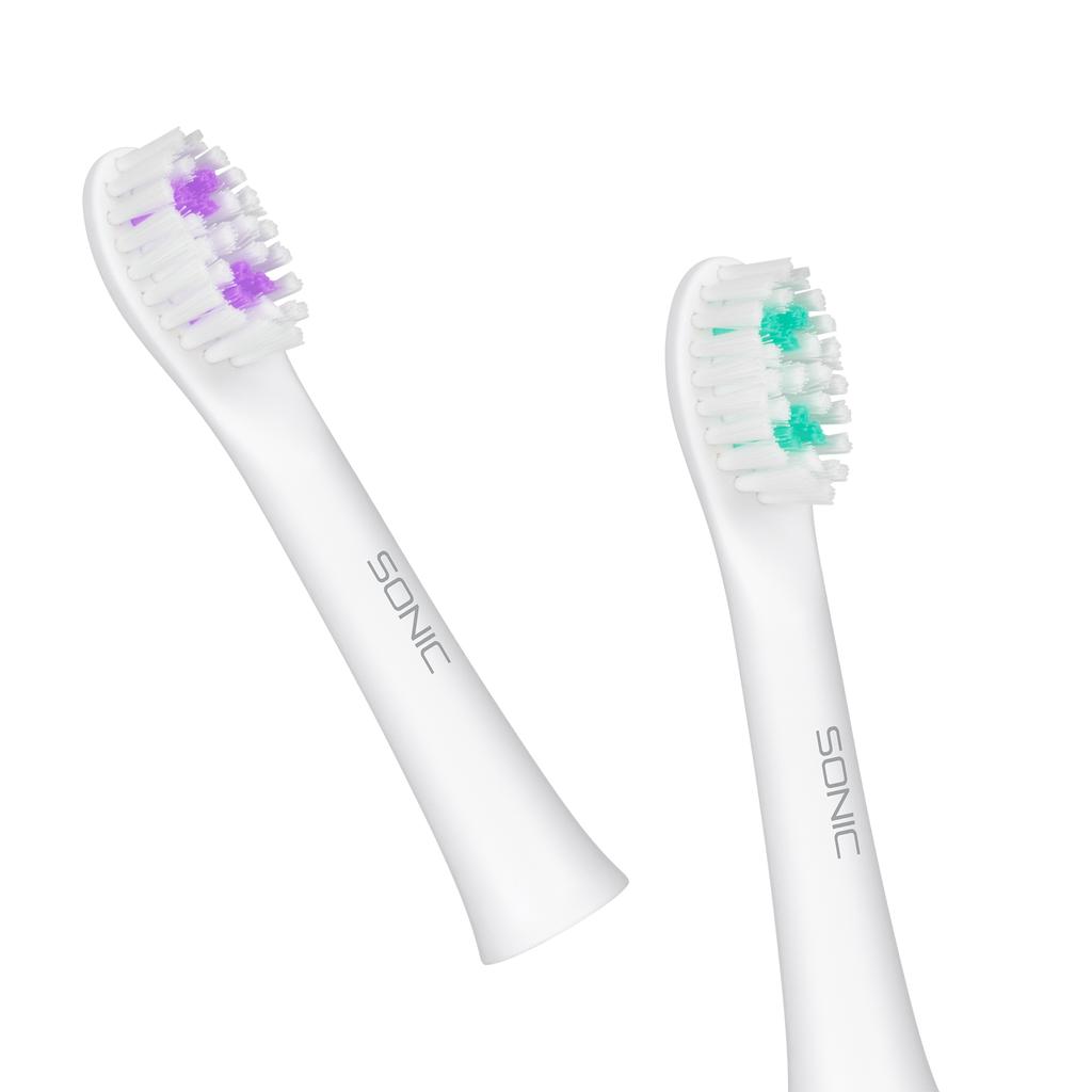 Heads for the TEESA SONIC LITE Medium Sonic Toothbrush Set