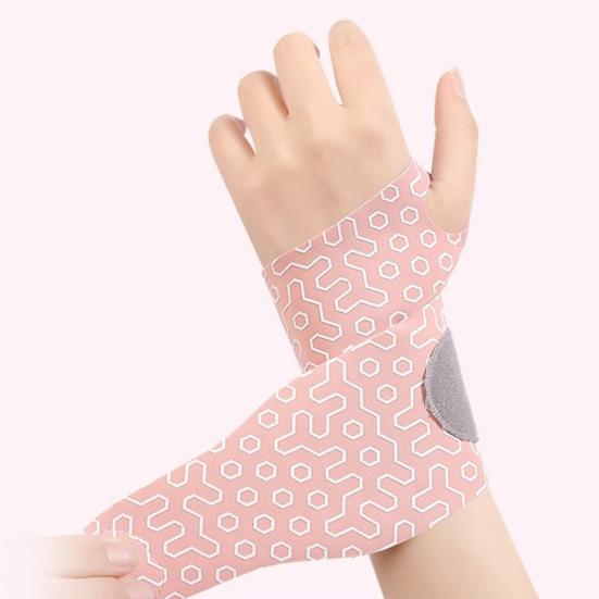 Fascia da polso sportiva ultra sottile Supporto per tunnel carpale Sollievo dal dolore Artrite Tendinite Tutore per polso Mano destra e sinistra Compressione Fasce elastiche per polso