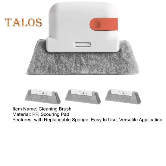 Szczotka do czyszczenia rowków okiennych z wymienną gąbką Zestaw narzędzi do czyszczenia okien Środek do czyszczenia drzwi przesuwnych Wyjmowana gąbka do czyszczenia okien