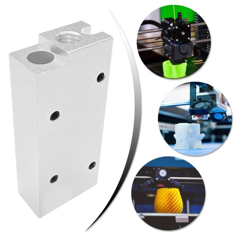 Super Volcano Aluminum 3D Printer Hotend Heaters Block for Rapid Heating and Even Temperature Distribution