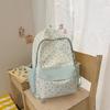 Schoolbag1011 summer new fresh floral backpack for women, a backpack for middle and high school students to travel and take photos