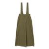 [Beams Heart] skirt with suspenders flared skirt ladies D.OLIVE FREE