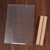 2 Uses Menu Paper Display Stand Highly Transparent Acrylic Table Number Holder  Cafe