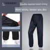 Raincoat and Rain Pants Set for Men, Separate Pieces, Extended and Thickened, Suitable for Motorcycle Riding, Full-Body Storm Protection