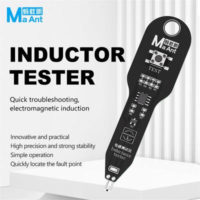 MaAnt M093 Induktivitätstester Motherboard Spulentester Induktor Detektor Reparaturwerkzeug Elektromagnetische Induktion Schnelle Fehlerprüfung