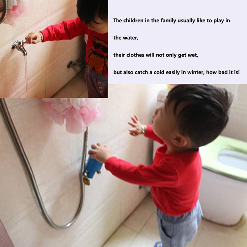 Anti-theft Water Faucet Lock Water Switch Lock Multi-function Water Tap Lock Protective Lock for Yard Outdoor
