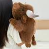Simulated Yak Plush Toys Cattle Stuffed Doll Soft Home Decor Toys Toys Hobbies Collection Kids Dolls Creative Birthday Gifts
