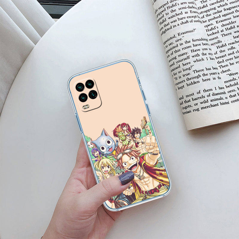 JO22 Fairy Tail Phone Case for Motorola E22S E7 G6 G7 G8 G9 Plus Power Play G10 G20 G04 E30 E40 E22 E20 E13 G22 G23 G Stylus Play