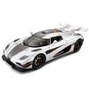 1/24 Scale Simulation Koenigsegg ONE1 Supercar Alloy Model, Boy Toy with Sound and Lighting, Suitable for Indoor Ornaments, Holiday Gifts