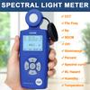 Super Large Range Llluminance Meter, 0-1000000 Lx/Fc, Colour Temperature Tester, Digital Lumen Tester, For Lighting Inspection
