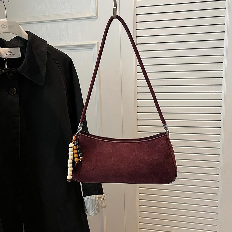 Premium Sinn Nische Retro Achseltasche Damen Neue Herbst- und Winter-Umhängetasche Vielseitige Pendlertasche