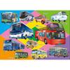 Kumon Publishing Kumon Jigsaw Puzzle Step 5 Working Vehicles Educational Toy 96/117/140 Pieces Ages 3+