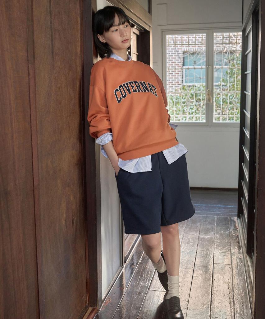 COVERNAT Coolmax® C Logo Oxford-Streifenhemd Grün