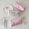 Girl's Pencil Case Student Beautiful Stationery Pouch Women Cosmetic Bag Portable Travel Cosmetics Organizer Bags Toiletry Bag