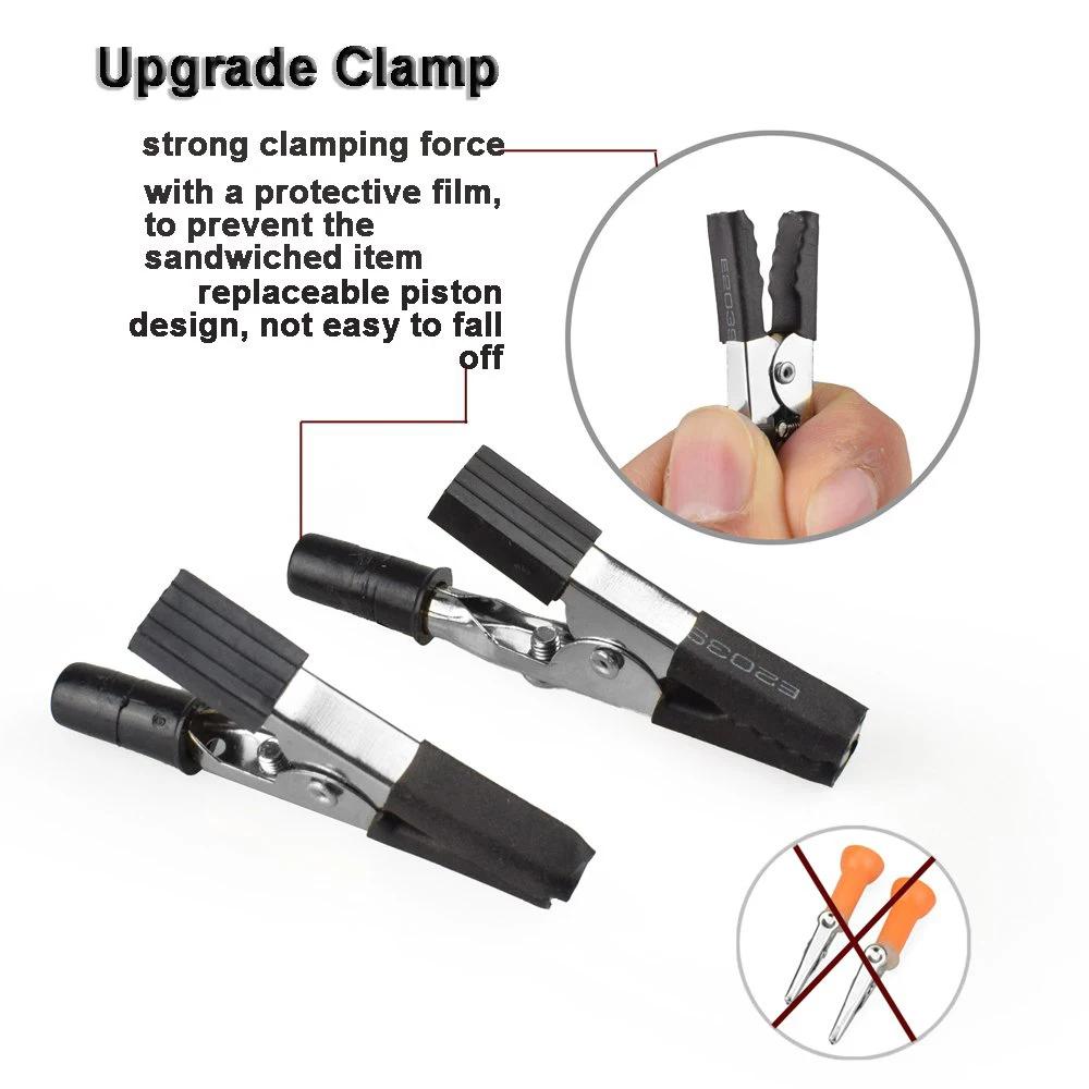 NEWACALOX Soldering Third Hand 4pc Flexible Arm Welding Helping Stand Electronic Repair PCB Circuit Board Holder Model Aircraft